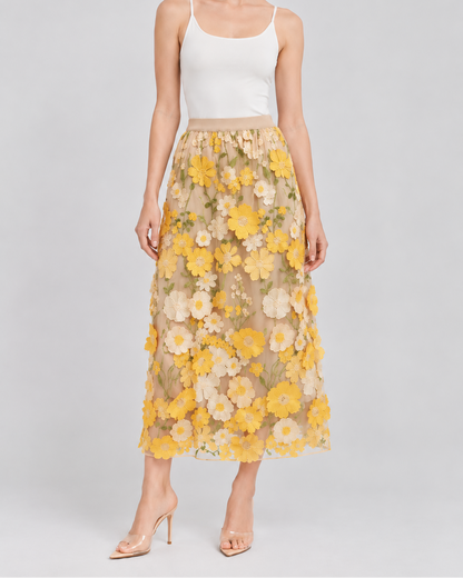 3D Flower Skirt