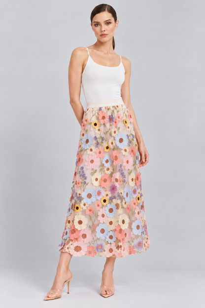3D Flower Skirt