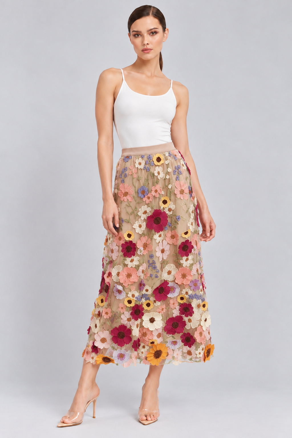 3D Flower Skirt