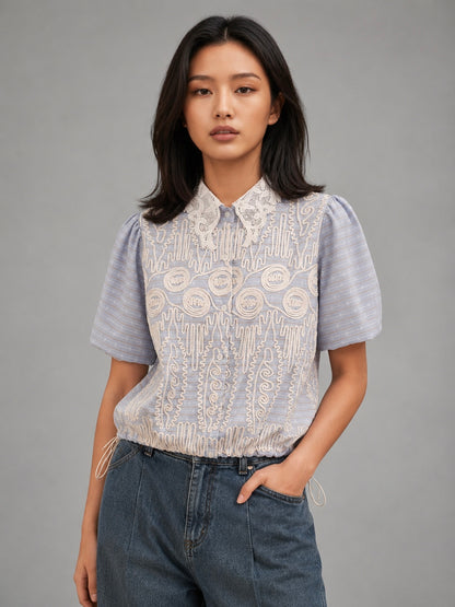 Embroidered Buttondown