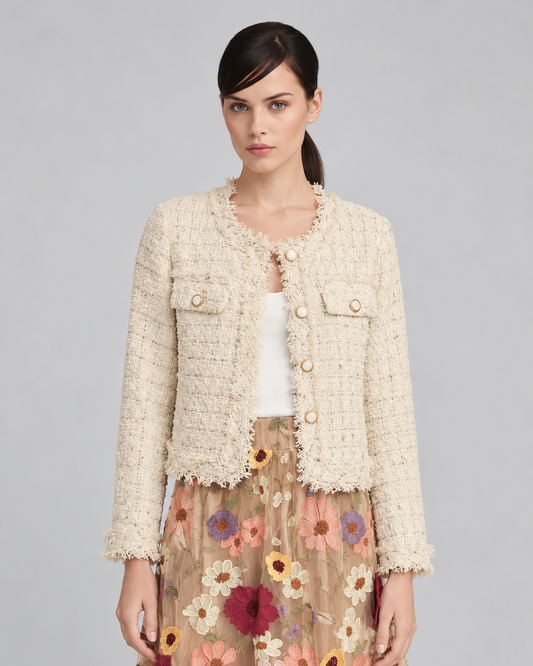 Check Tweed Jacket