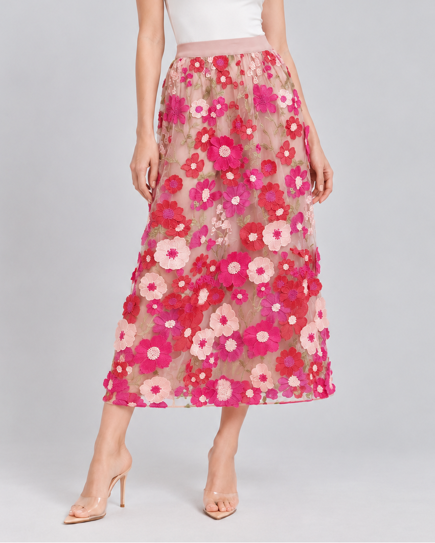 3D Flower Skirt