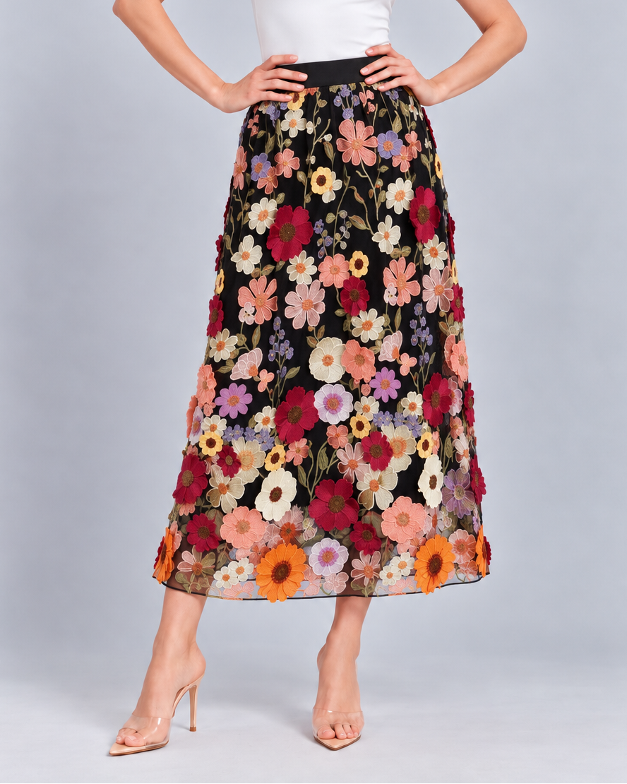 3D Flower Skirt