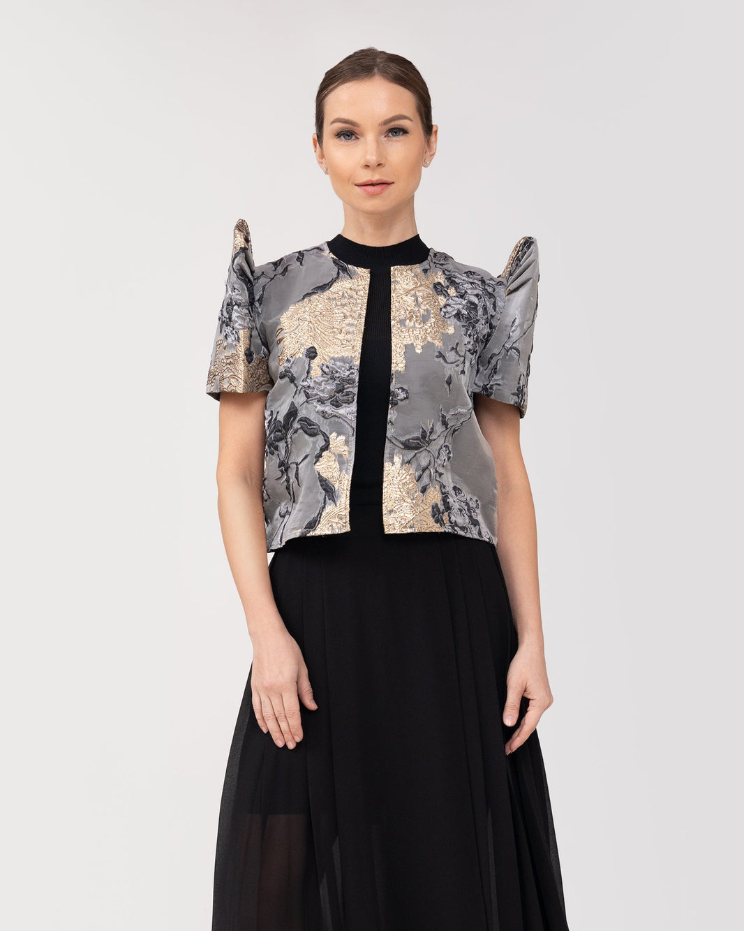 T.ba Jacquard Bolero Tzar Vest