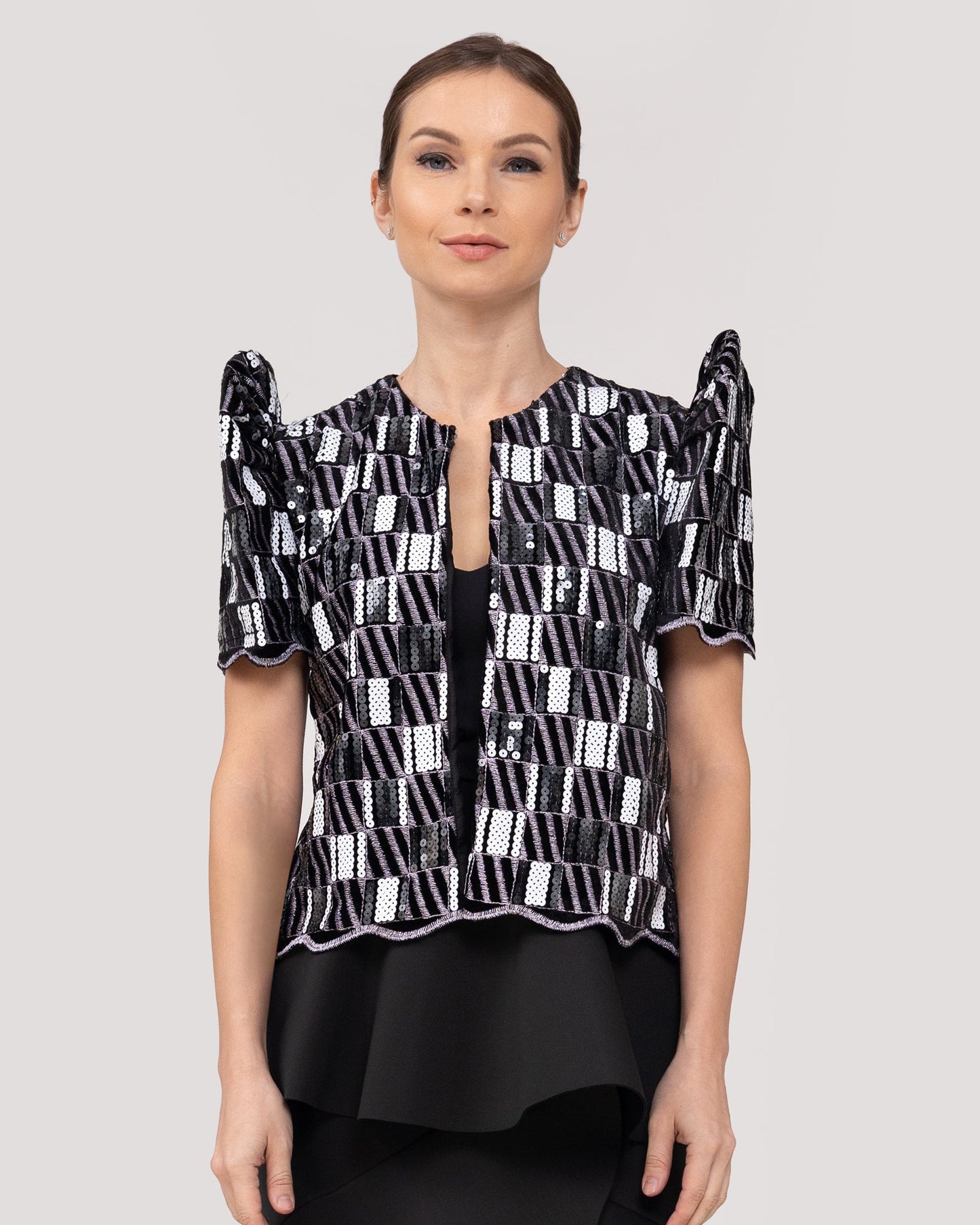 Sequined Terno Bolero