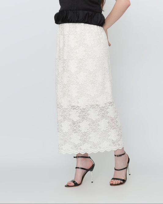 Lace Pencil Skirt