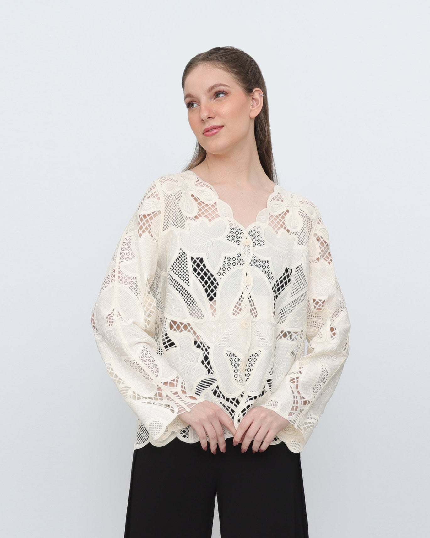 Longsleeve Lace Top