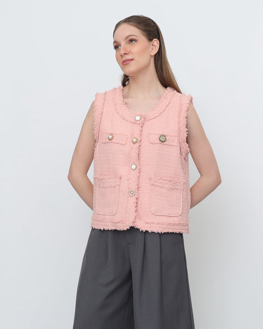Tweed Vest