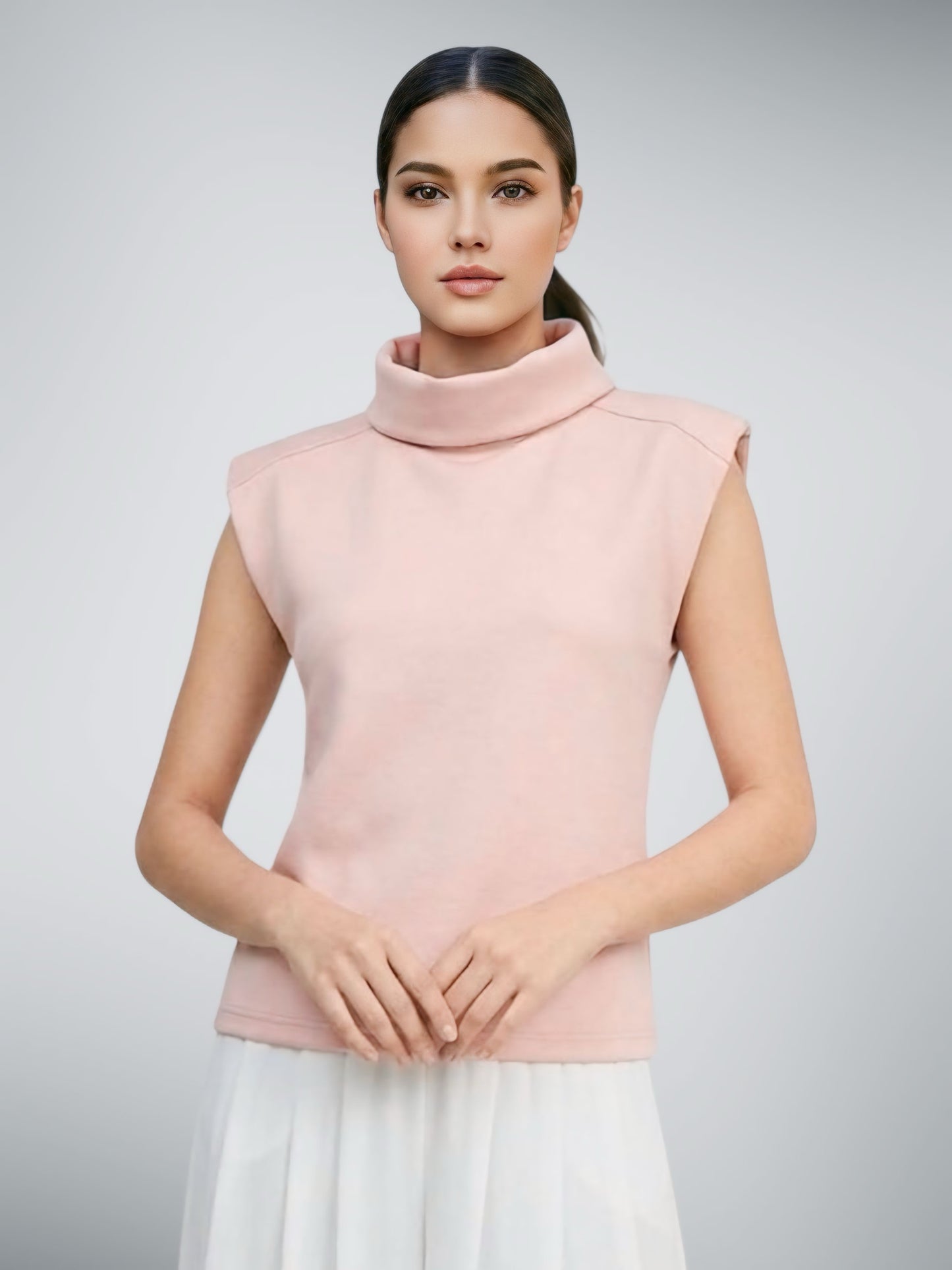Highneck Padded Top