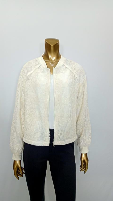 Lace Toggle Jacket