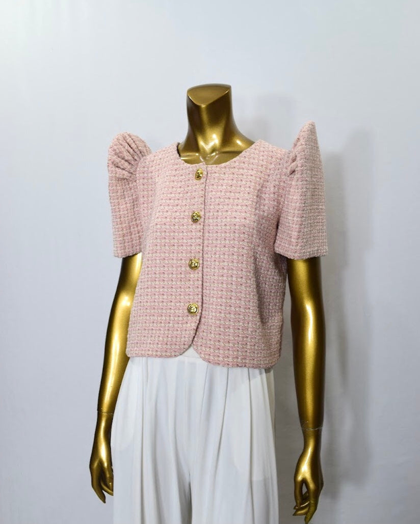 Tweed Bolero Terno
