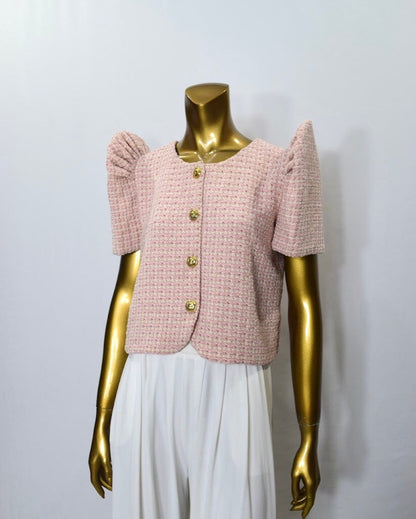 Tweed Bolero Terno