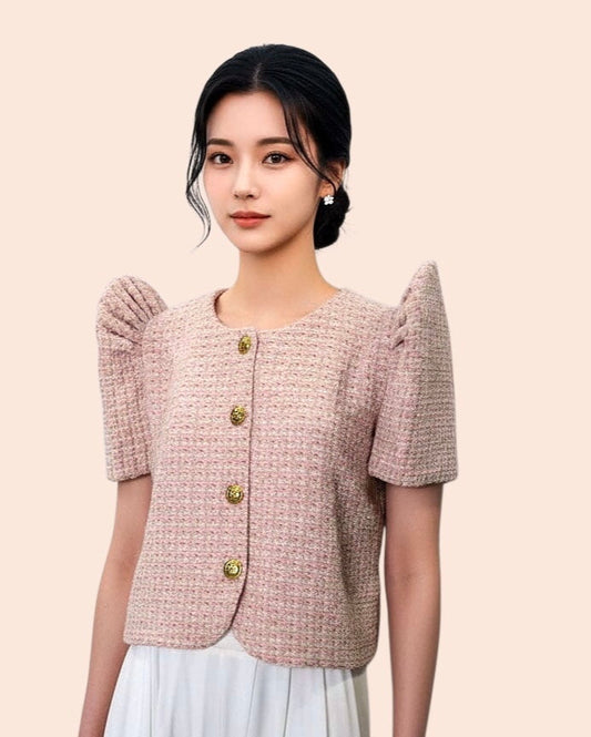 Tweed Bolero Terno