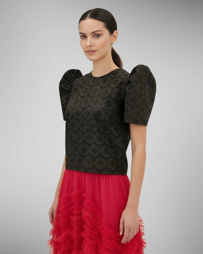 Eyelet Terno Top