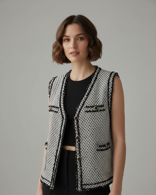 Textured Vest