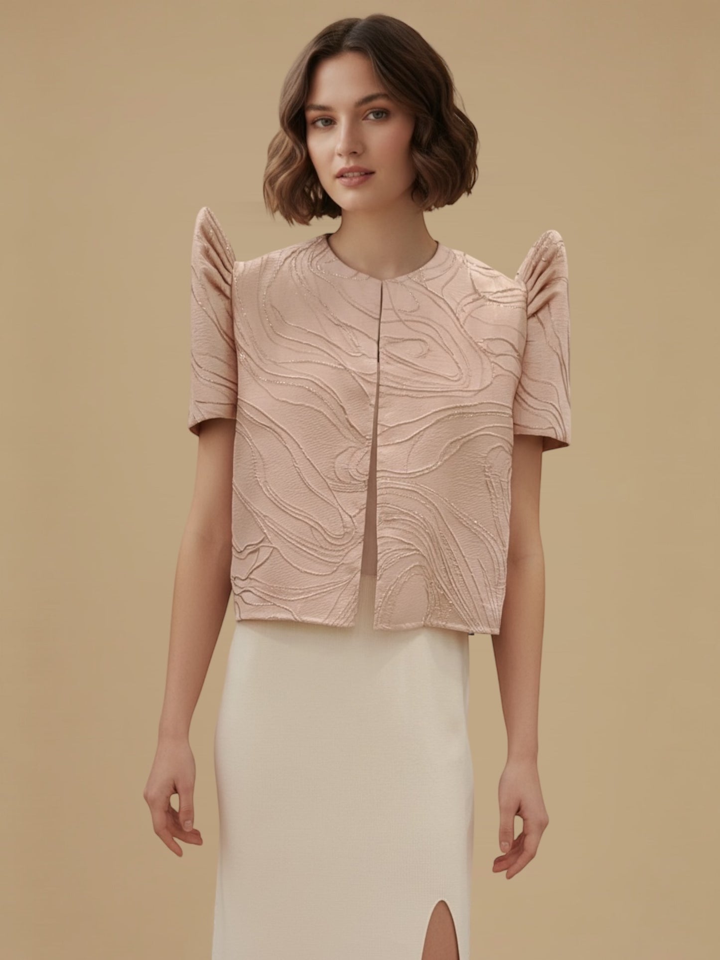 Jacquard Bolero Terno