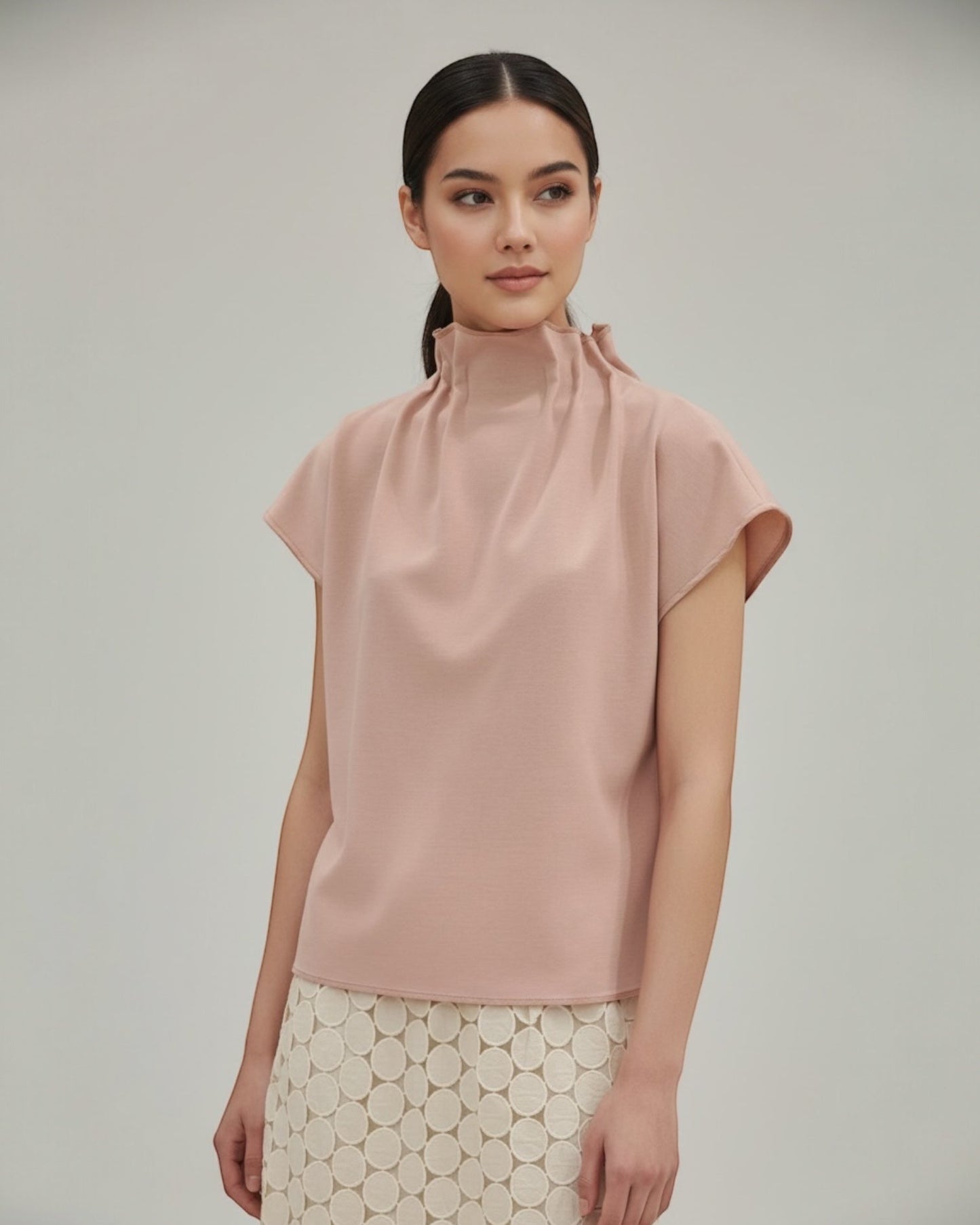 Highneck Double Knit