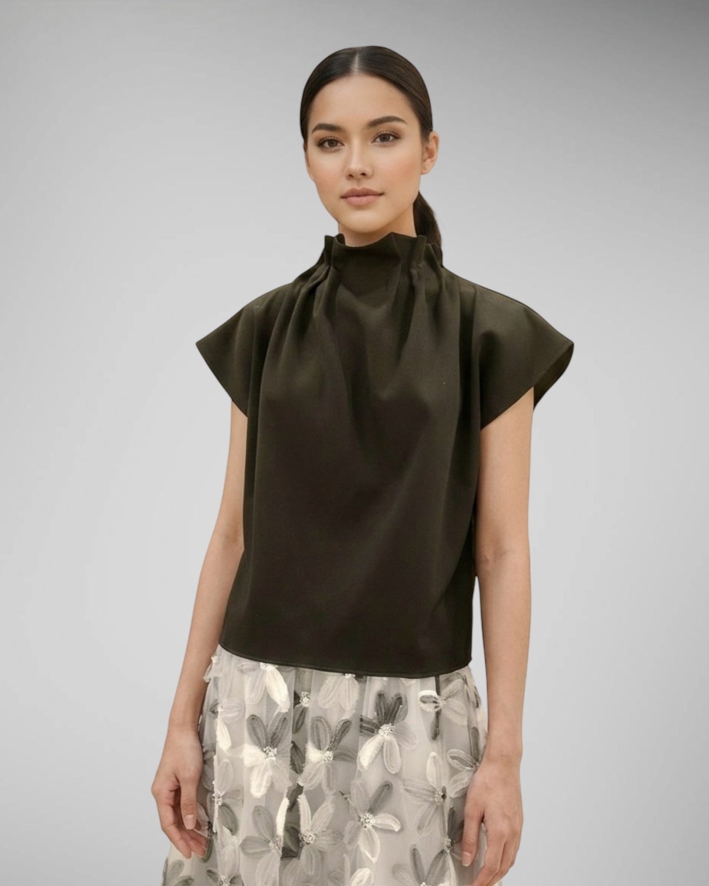 Highneck Double Knit