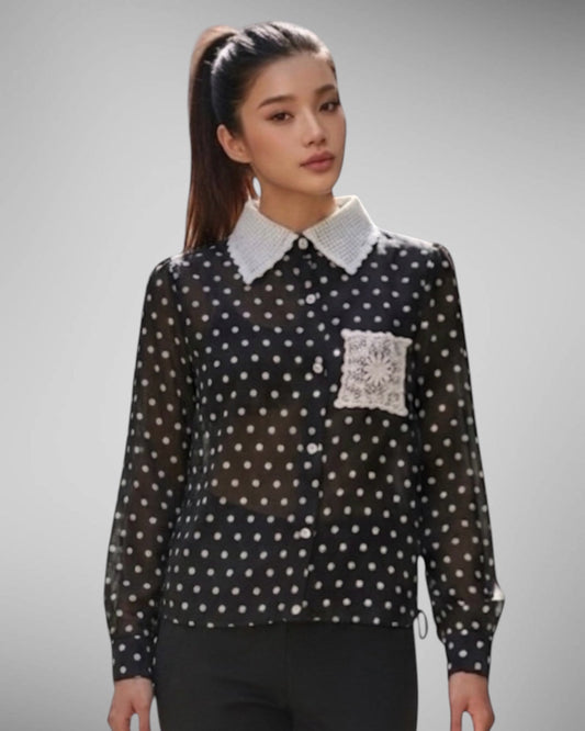 Printed Longsleeve Drawstring