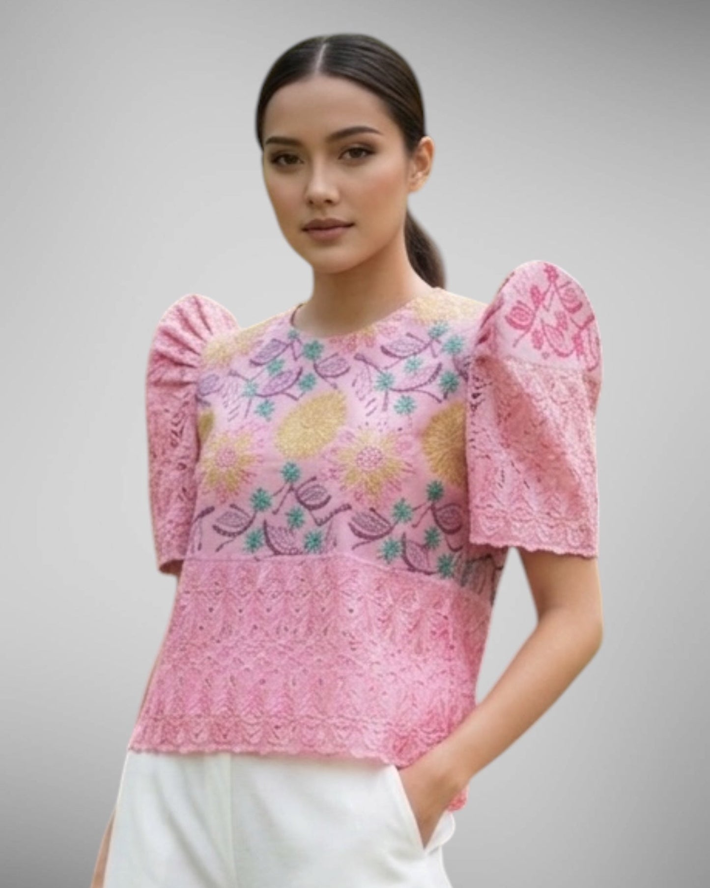Roundneck Terno Top