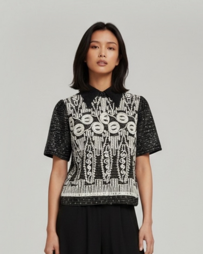 Embroidered Buttondown