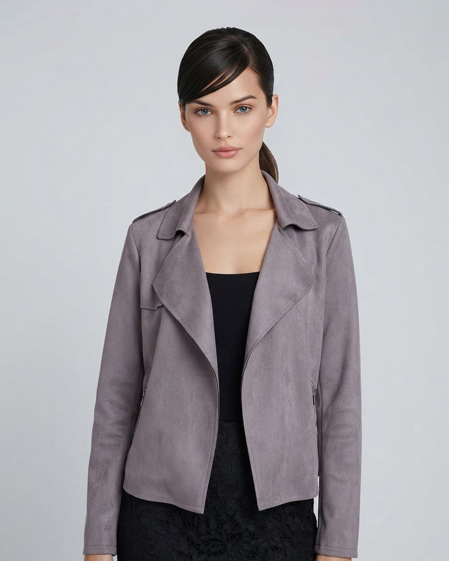 Brushed Suede Jacket