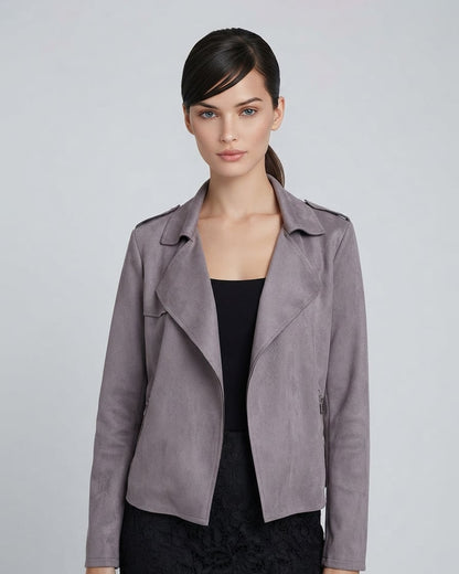 Brushed Suede Jacket