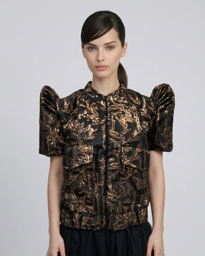 Bomber Filipiniana Jacket