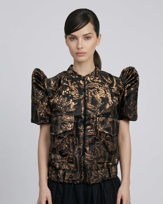 Bomber Filipiniana Jacket