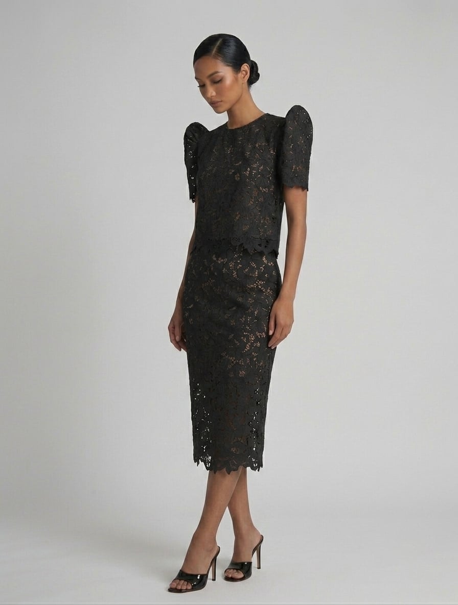 Roundneck Filipiniana Top