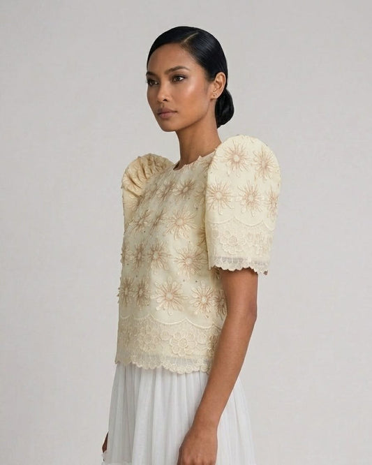 3D Roundneck Terno Top
