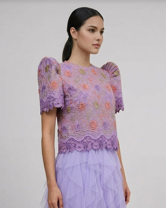 Roundneckk Terno Top