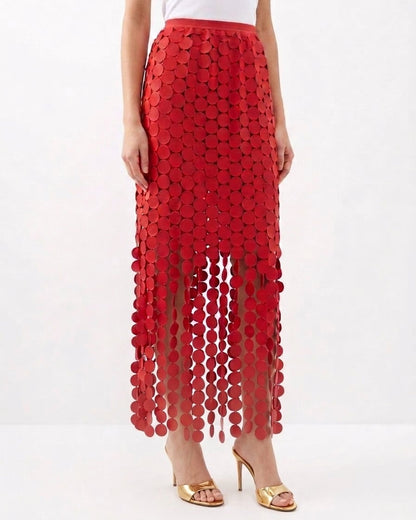Circle Lace Skirt