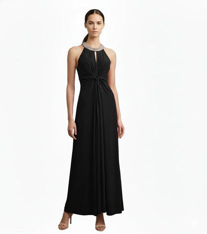 Embellished Keyhole Maxi