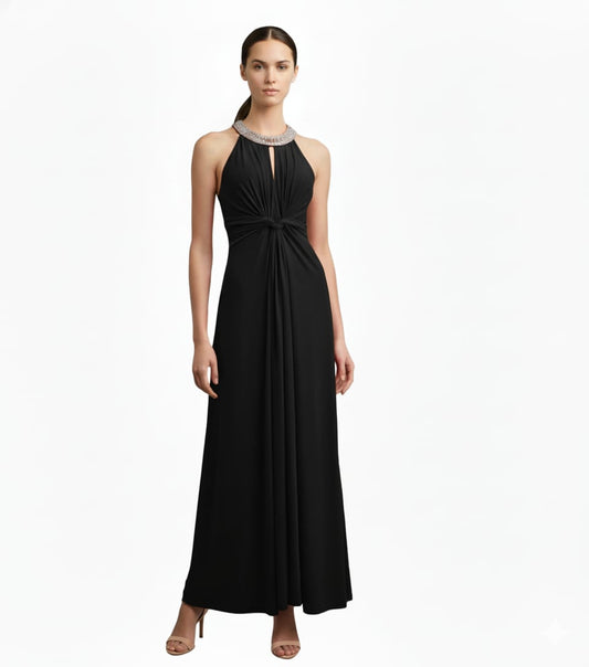 Embellished Keyhole Maxi
