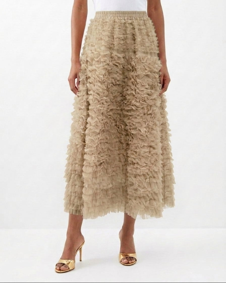 Ruffled Skirt