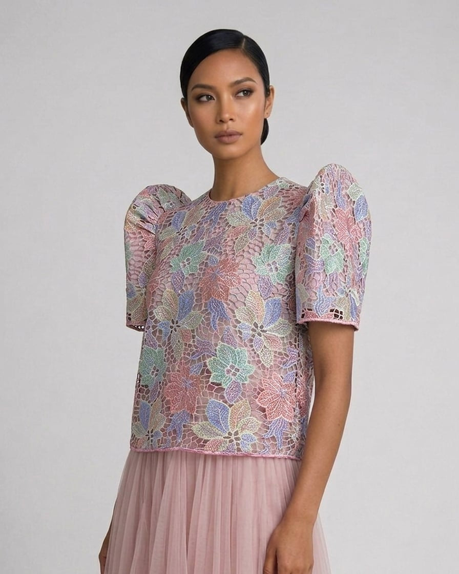 Pastel Roundneck Terno Top