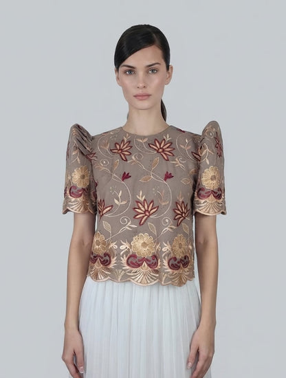 Roundneck Terno Top