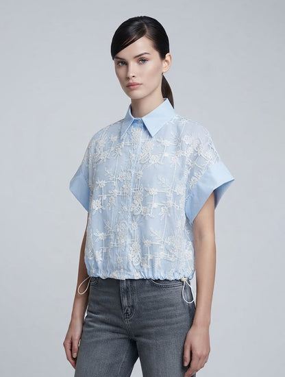 Embroidered Buttondown