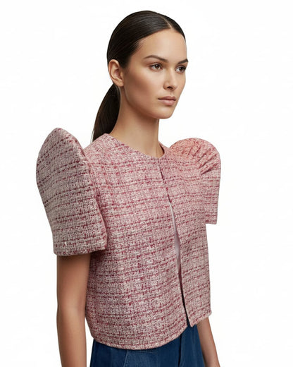 Tweed Bolero Terno