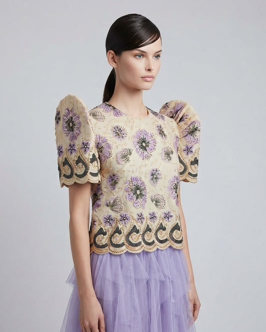 Roundneck Terno Top