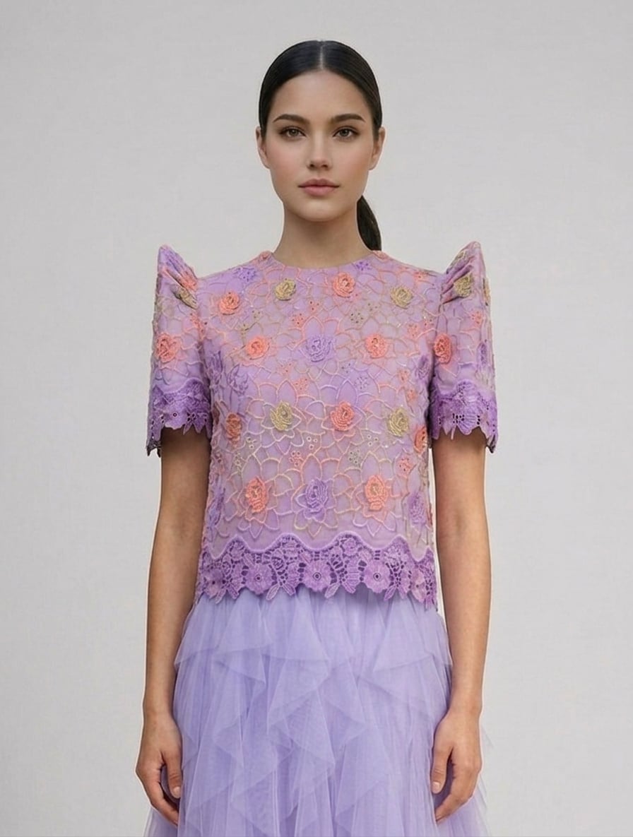 Roundneckk Terno Top