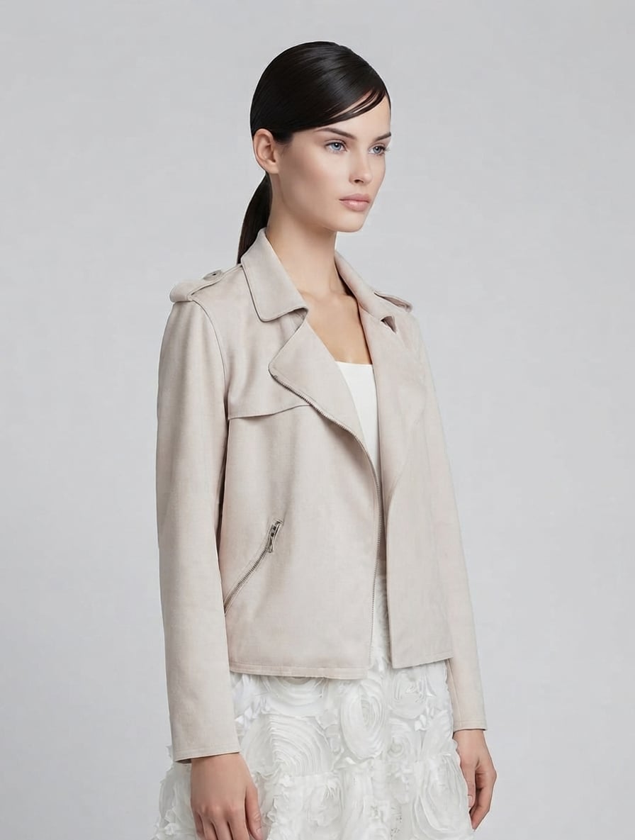 Brushed Suede Jacket