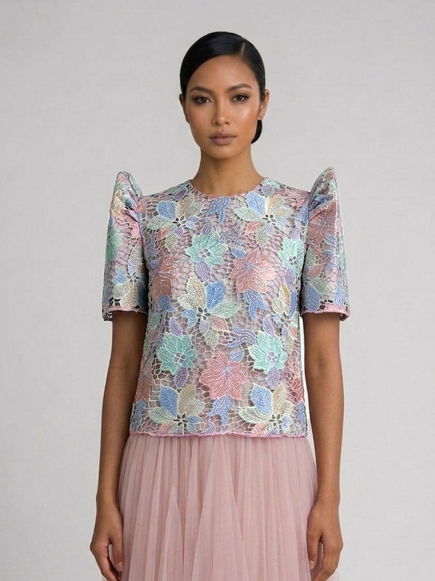 Pastel Roundneck Terno Top