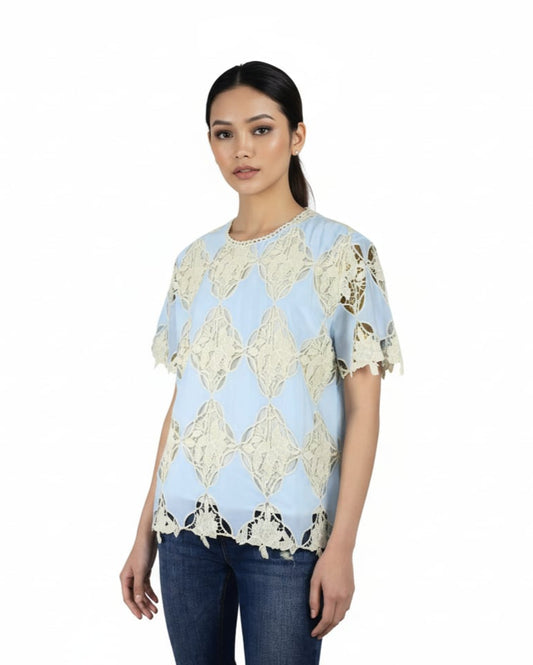 Basic Top with Lace
