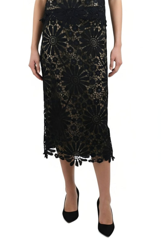 Pencil Skirt with Back Slit