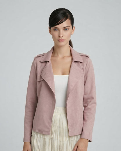 Brushed Suede Jacket