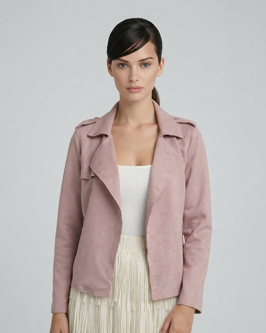 Brushed Suede Jacket