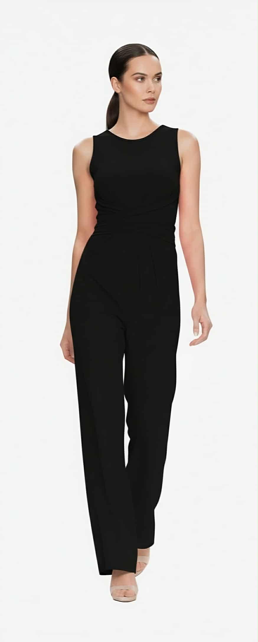 Sleeveless Wrap Jumpsuit